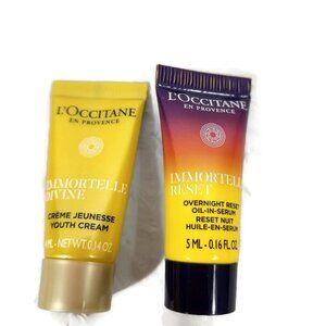 L'occitane Anti Aging Divine Cream, Reset serum Set of 2 NEW